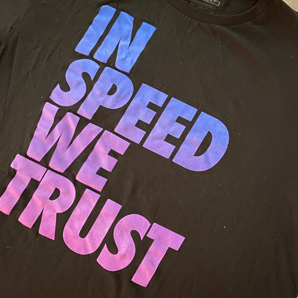 Tuner Cult In Speed We Trust L Shirt